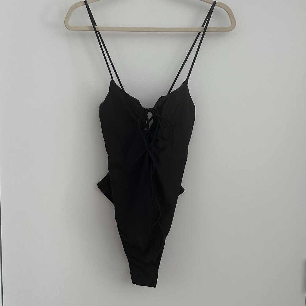 NWT MANGO Swimsuit with cross back straps M - Picture 8 of 9